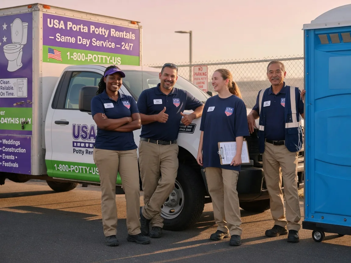 Porta Potty Rental company in Rumsey, KY